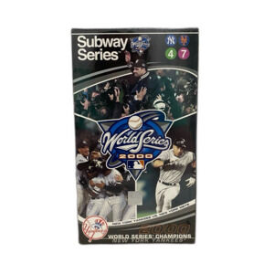 New York Yankees vs New York Mets VHS Tape 2000 Subway Series World Series NWT